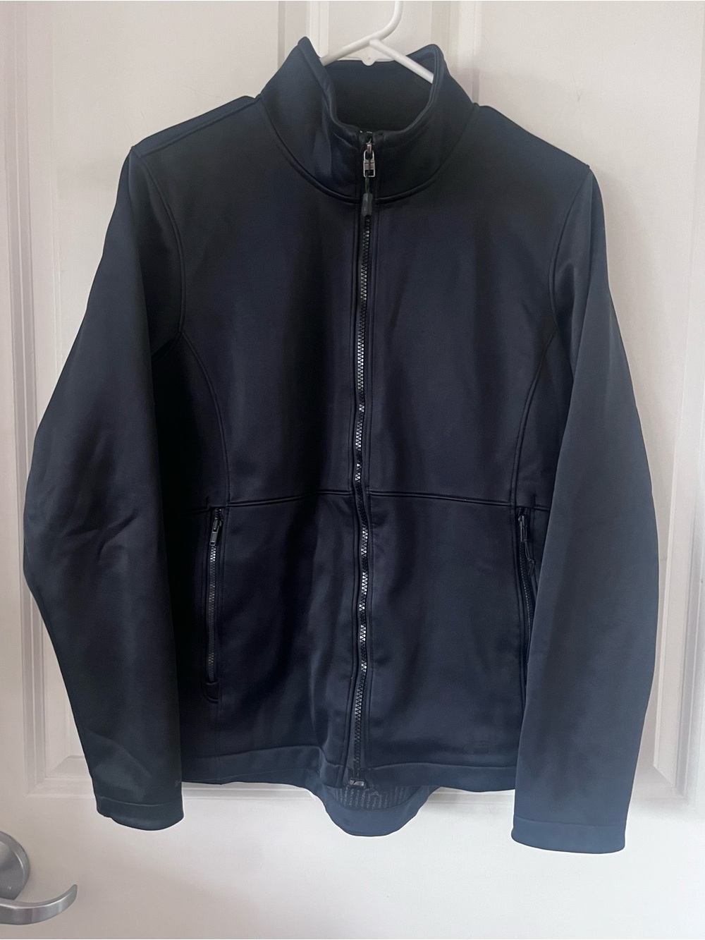Under Armour Black Geometric-Texture Jacket